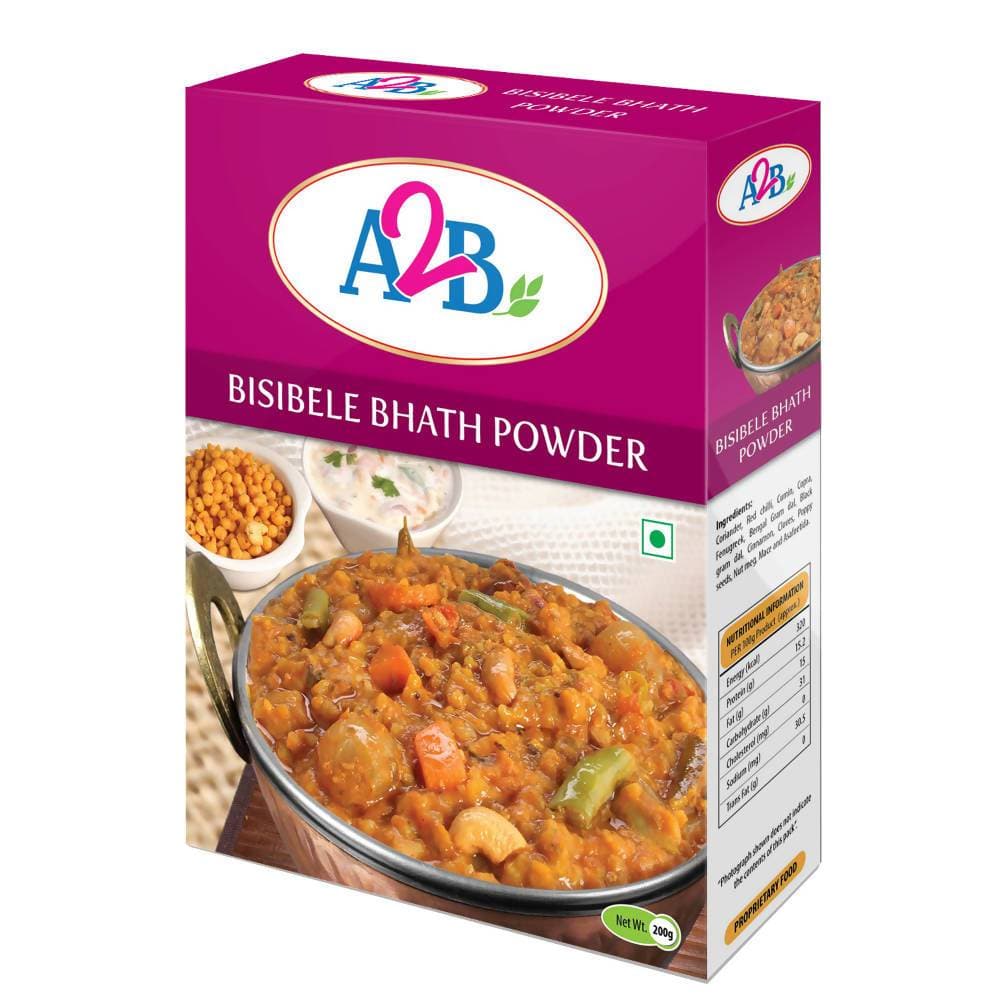 A2B - Adyar Ananda Bhavan Bisi Bele Bath Powder - Swadesiicart