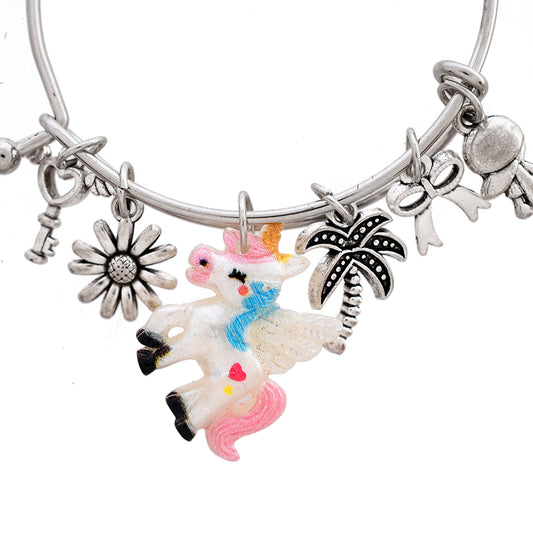 trueBrowns X Voylla Unicorn Charm Colorful Kids Rakhi | Swadesiicart