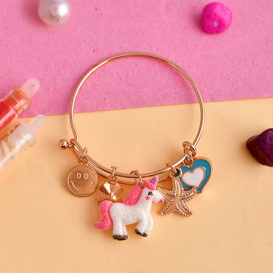 trueBrowns X Voylla Heart And Animals Charms Colorful Kids Rakhi | Swadesiicart