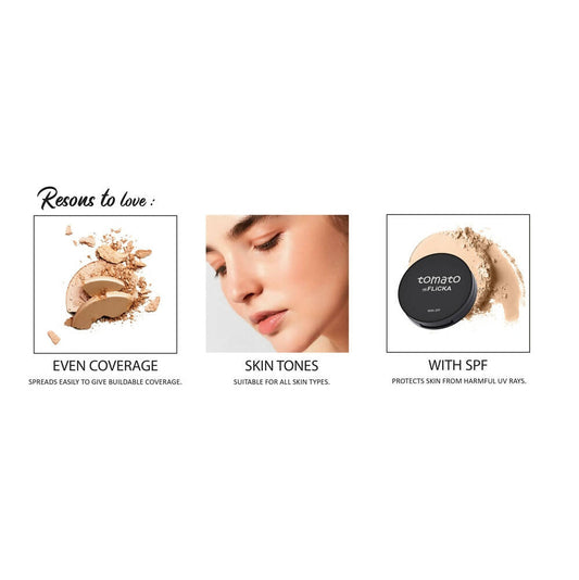 Flicka Tomato By Flicka Compact - Caramel - Distacart