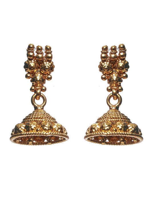 Priyaasi Women Traditional Gold-Polished Jewellery Set - Swadesiicart