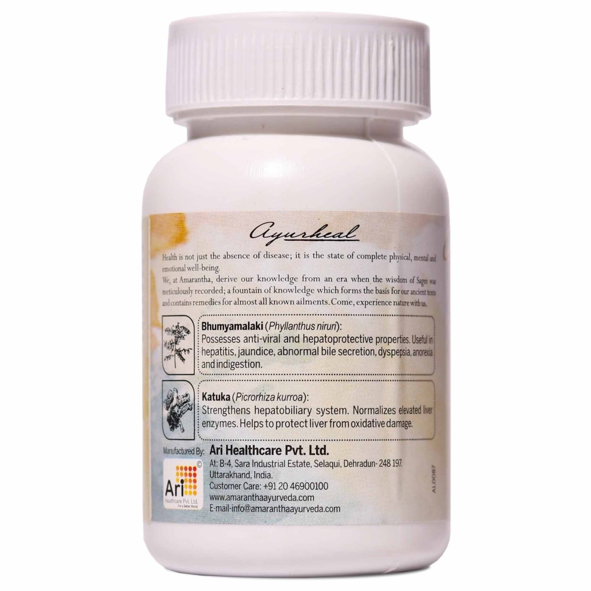 Amarantha Ayurvedic Ariliv Tablet | Swadesiicart