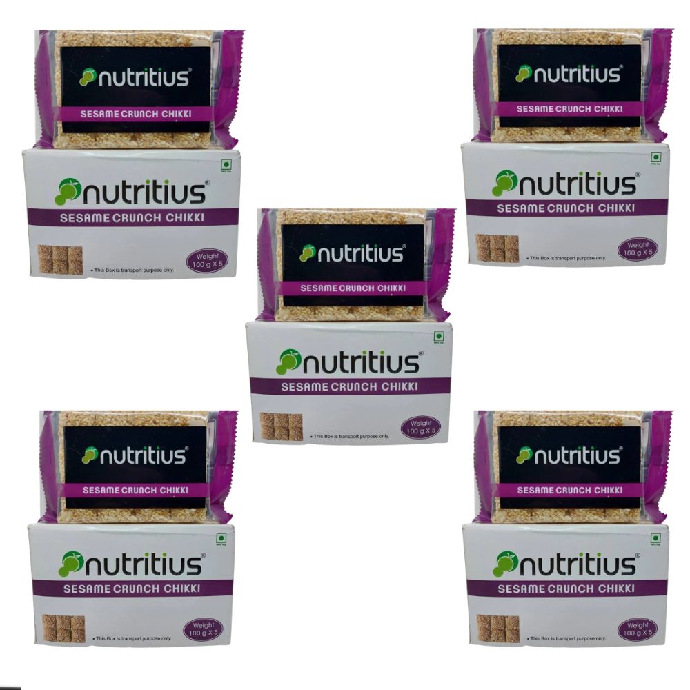 Nutritius Sesame Crunch Chikki | Swadesiicart