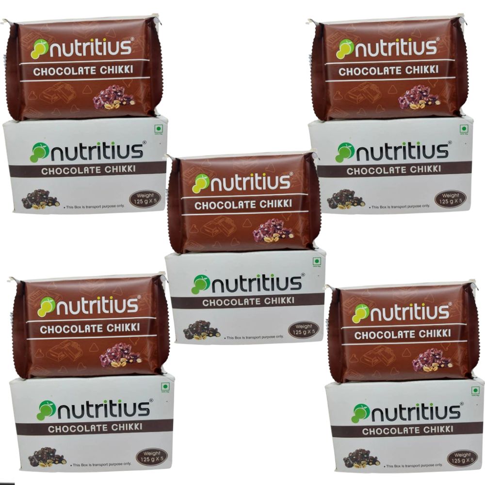 Nutritius Chocolate Chikki | Swadesiicart
