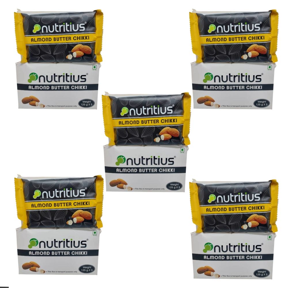 Nutritius Almond Butter Chikki | Swadesiicart
