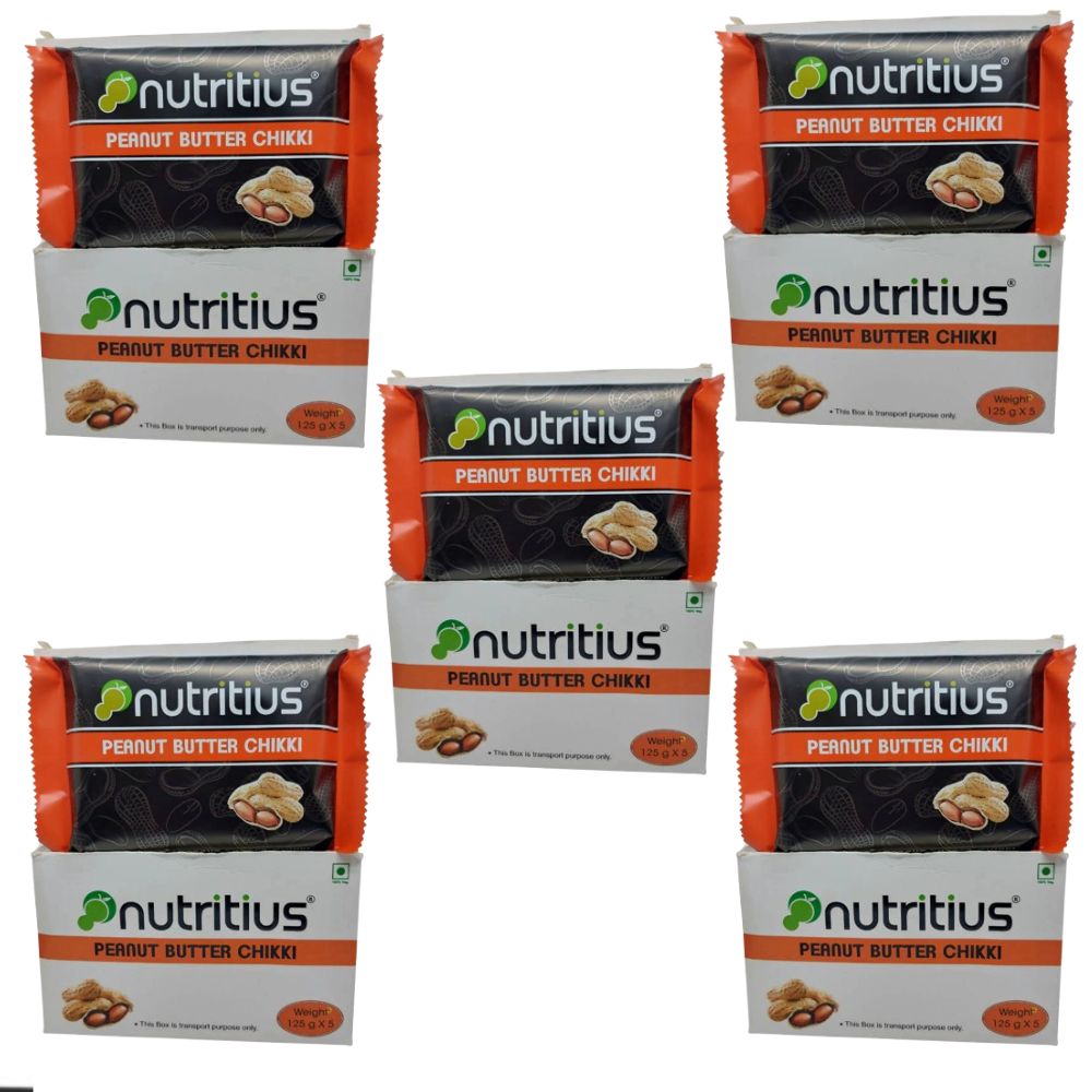 Nutritius Peanut Butter Chikki | Swadesiicart