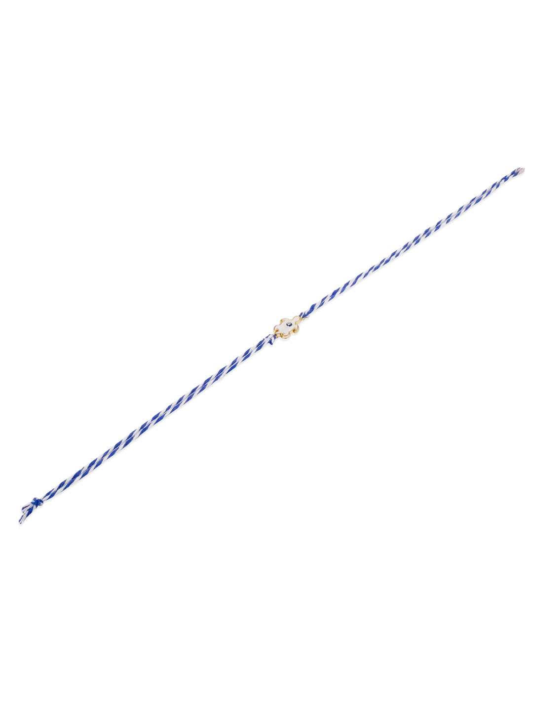 NVR Blue Evil Eye Men's Thread Rakhi, Combo for Rakshabandhan | Swadesiicart