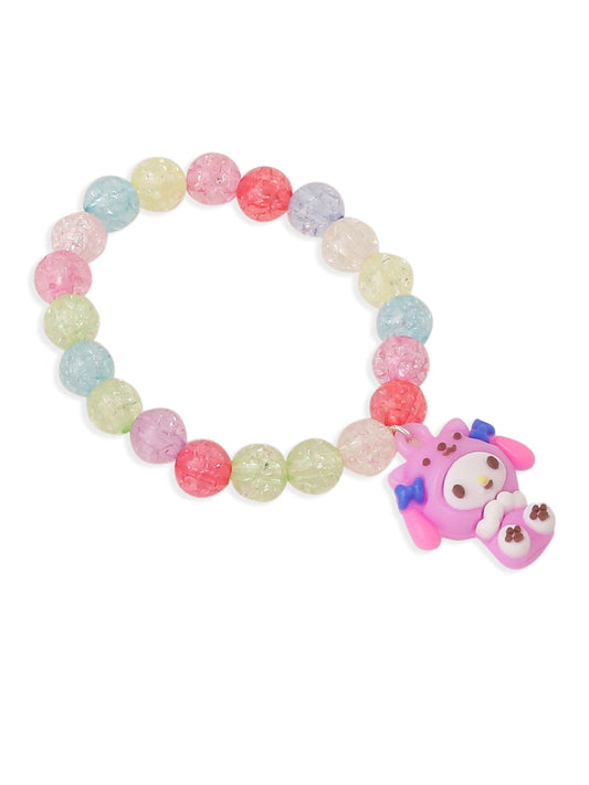 NVR Kids Set of 3 Cartoon Design Artificial Beads Thread Rakhi, Combo for Rakshabandhan - Swadesiicart