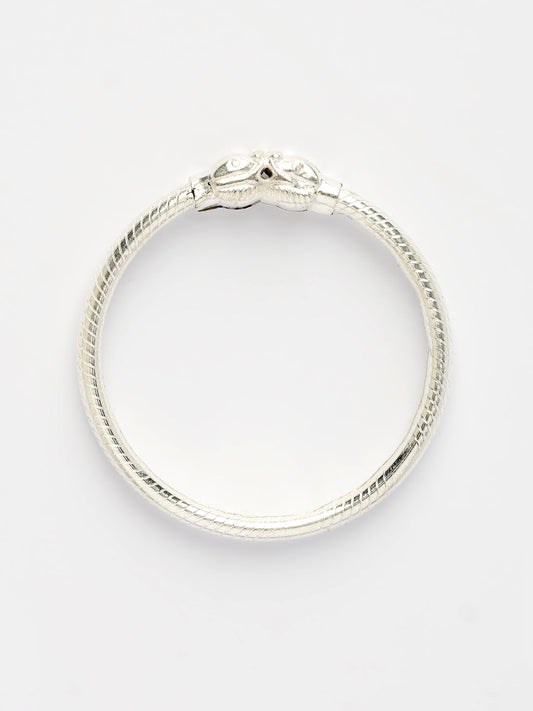 NVR Kids Set of 2 Silver- Toned Nazariya Kada Bracelet