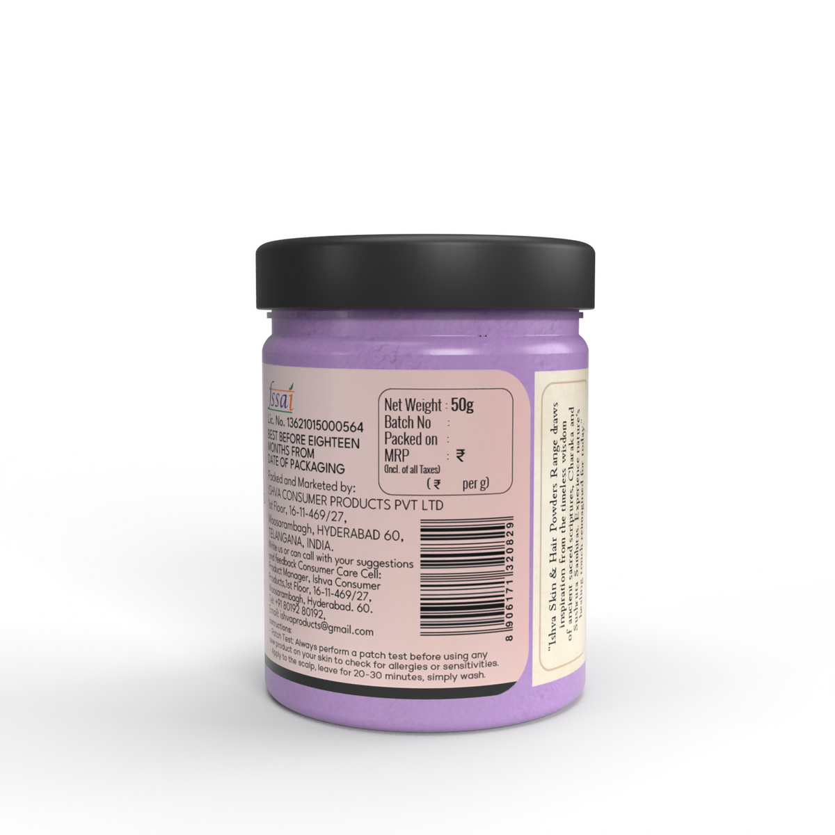 Ishva Blueberry Powder for Hair – Nourishing Hair Mask Powder