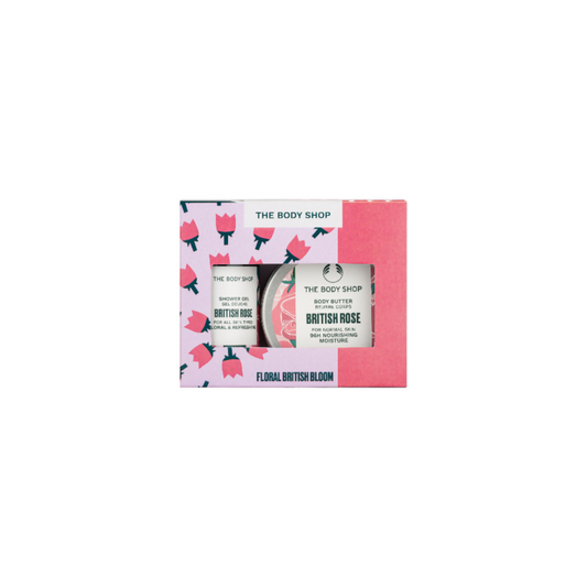 The Body Shop Floral British Rose Bloom Gift Box - Swadesiicart