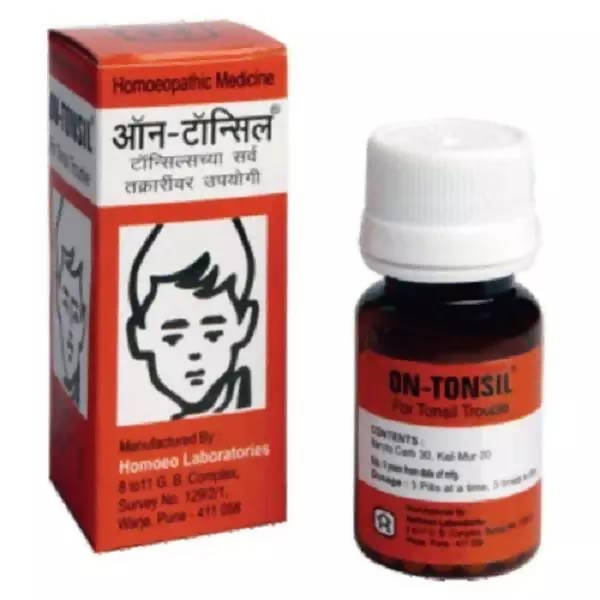Homoeo Laboratories On-Tonsil Pills | Swadesiicart