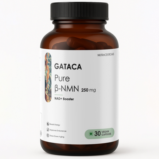GATACA Pure β-NMN - 250 mg Capsules, Backed by 21 Patents