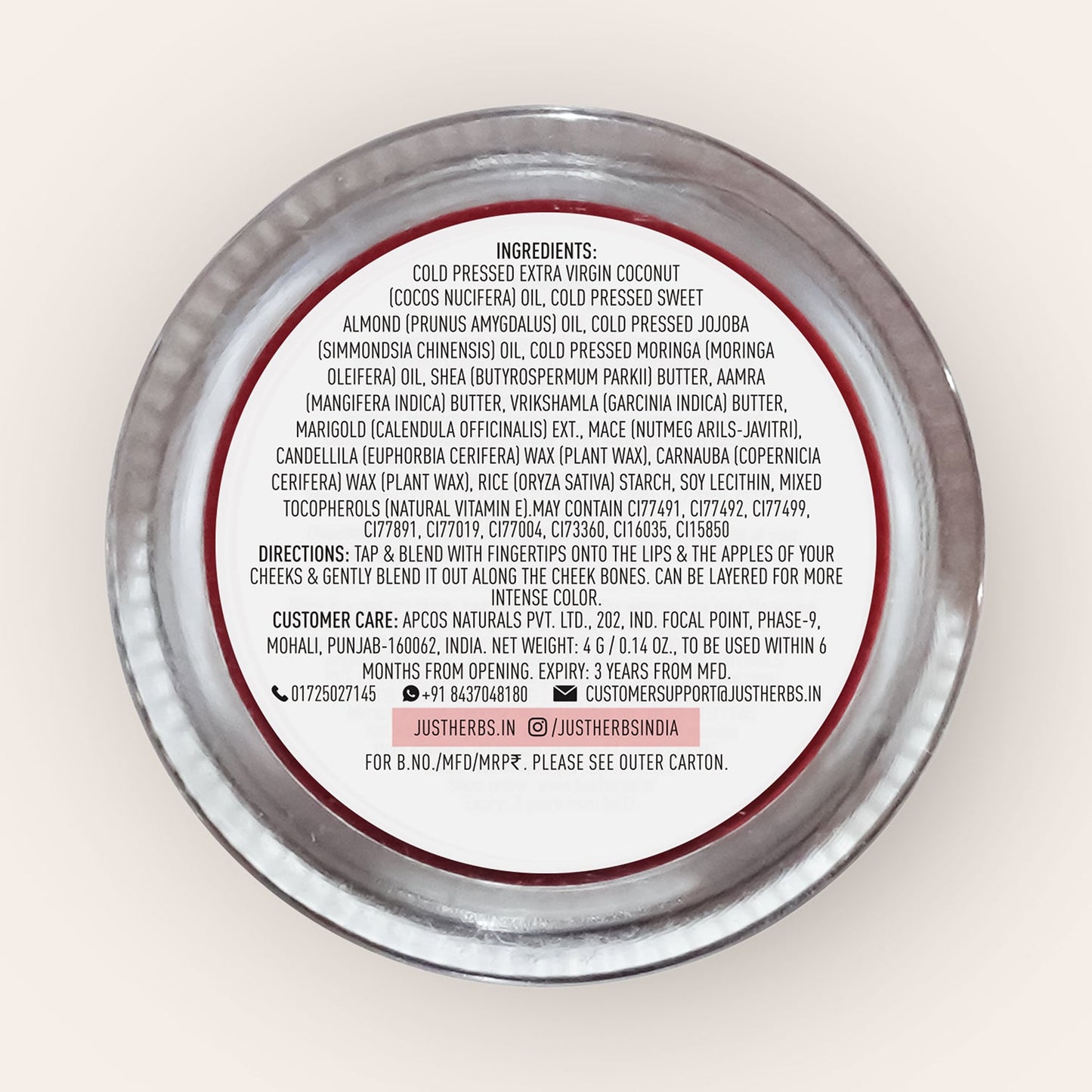 Soft Pink: Nourishing Lip & Cheek Tint