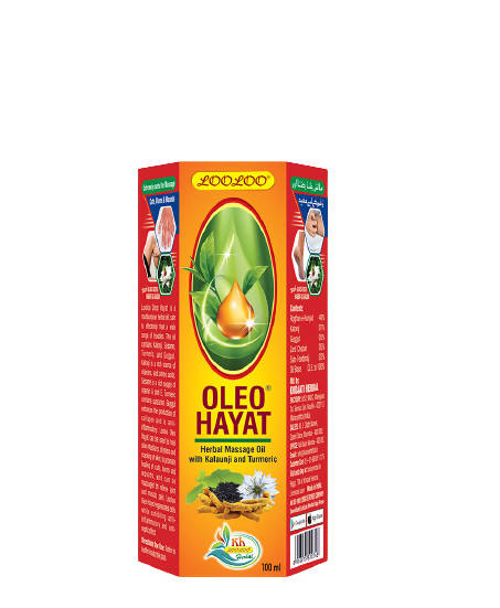 Looloo Oleo Hayat Herbal Massage Oil with Kalonji & Turmeric - Swadesiicart