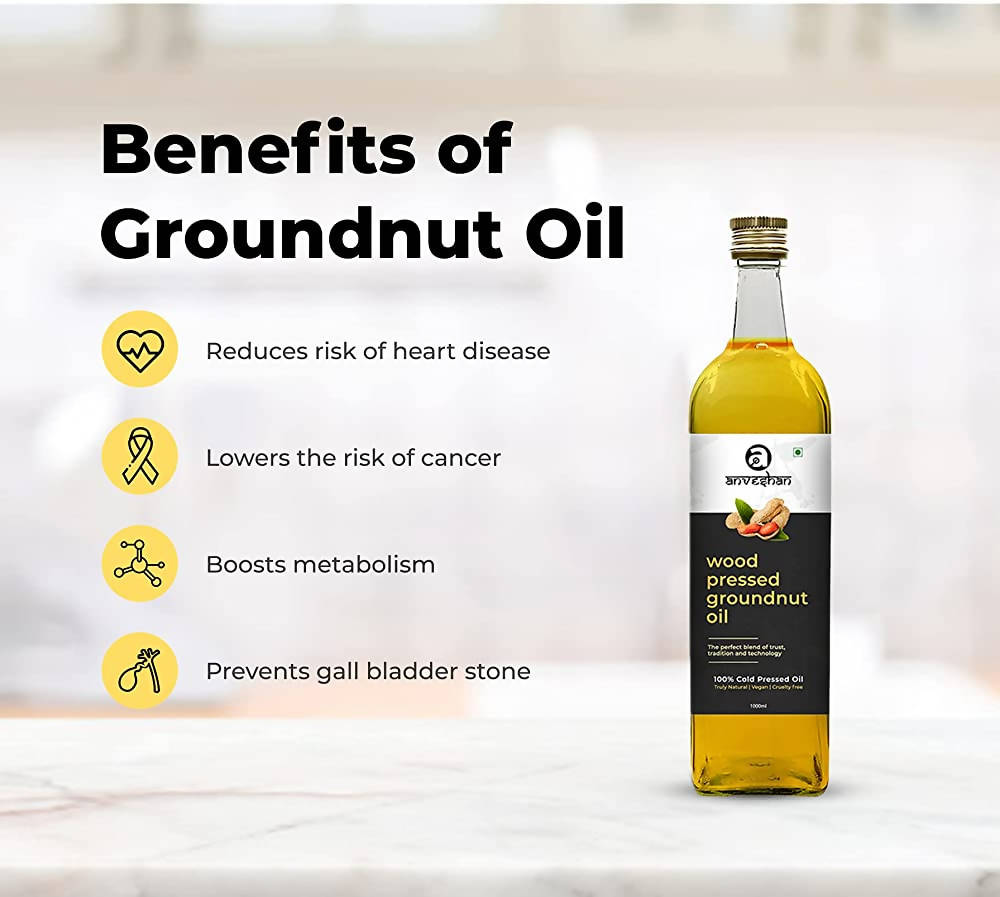 Swadesiicart Wood Pressed Groundnut Oil