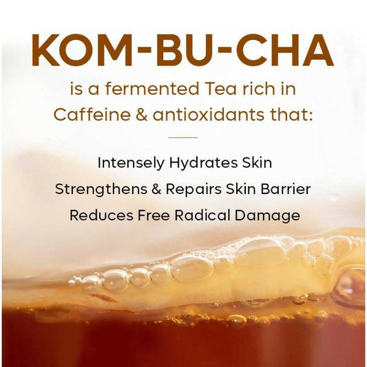 mCaffeine Kombucha Hydrating and Antioxidant-Rich Face Cleanser - Swadesiicart