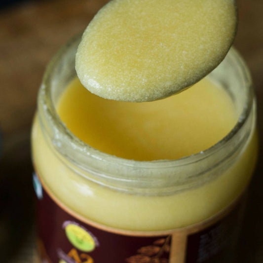 A2 Organics Desi Gir Cow A2 Bilona Ghee | Cultured Ghee | Vedic Bilona Method Ghee - Swadesiicart