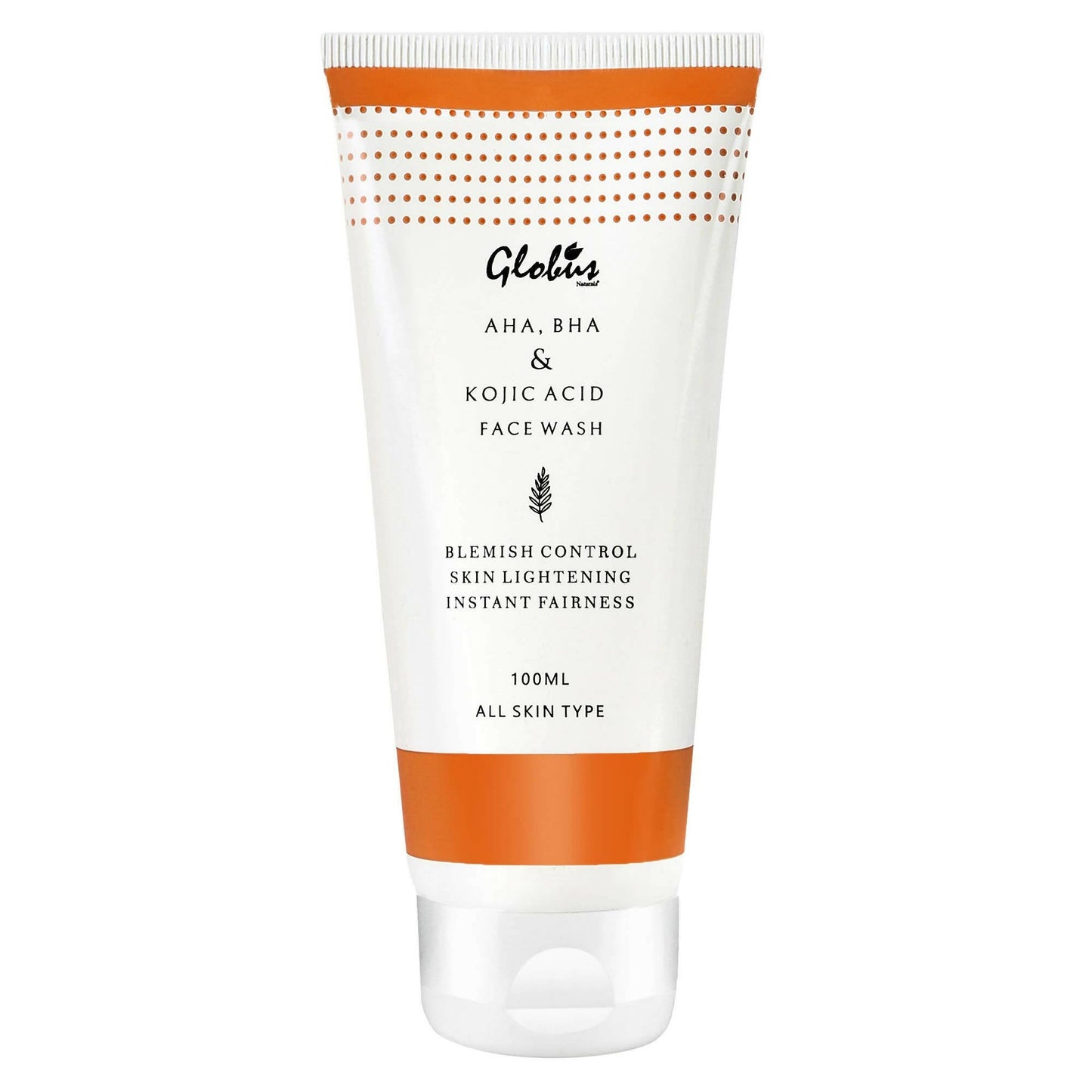Globus Naturals AHA, BHA Herbal Face Wash - Swadesiicart