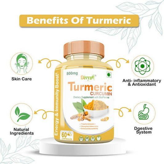Divya Shree Turmeric Curcumin Capsules