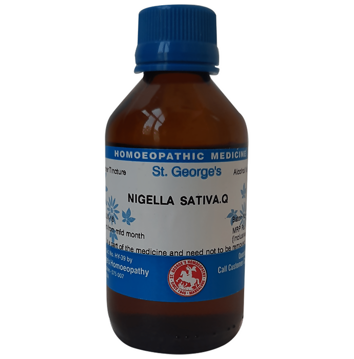 St. George's Homeopathy Nigella Sativa Mother Tincture Q - Swadesiicart