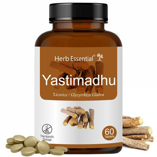 Herb Essential Yashtimadhu Tablets - Swadesiicart