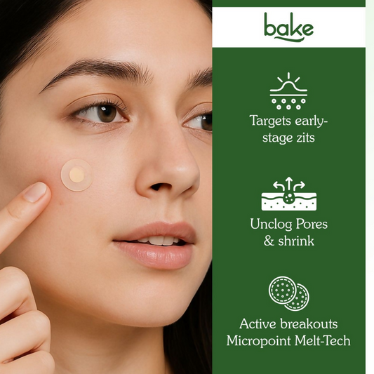 Bake Zit Erase Micro point Patches for Active Acne & Breakouts | Swadesiicart