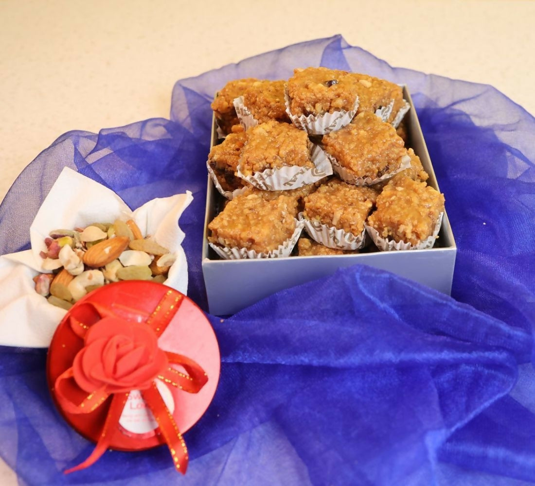 Pothgaal Sweets Dryfruit Kalakand | Swadesiicart