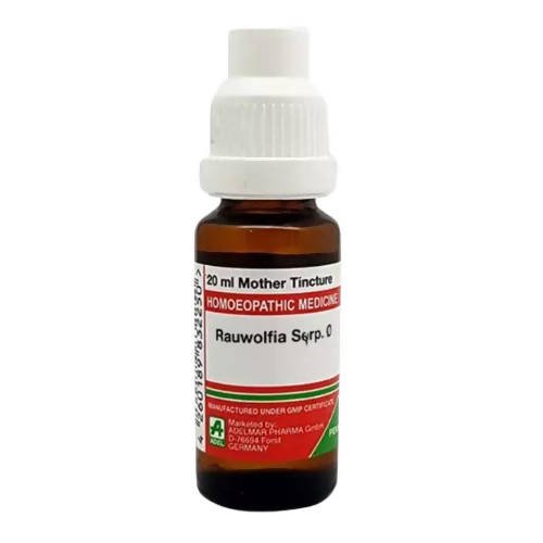 Adel Homeopathy Rauwolfia Serp Mother Tincture Q | Swadesiicart