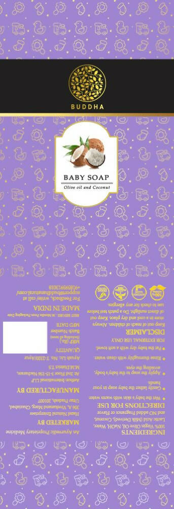 Buddha Natural Baby Soap - Swadesiicart