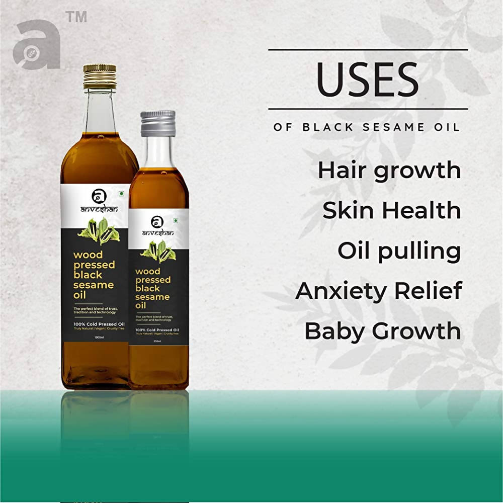 Swadesiicart Wood Pressed Black Sesame Oil