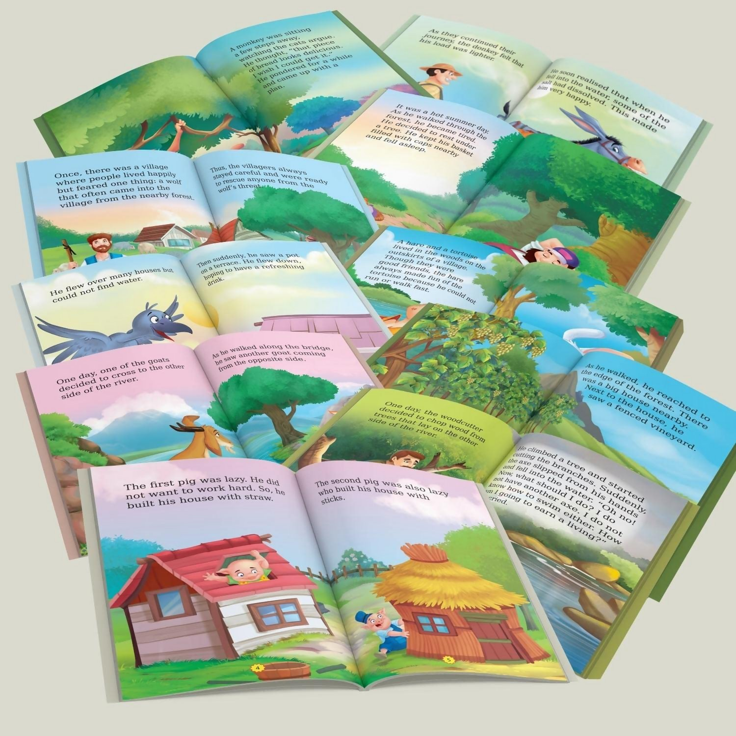 Maple Press Moral Story Books for Kids (Illustrated) - English Short Stories with Colourful Pictures - Swadesiicart