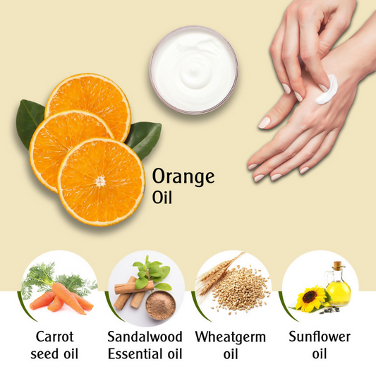 Keya Seth Aromatherapy Skin Defence Orange Face & Body Moist - Swadesiicart