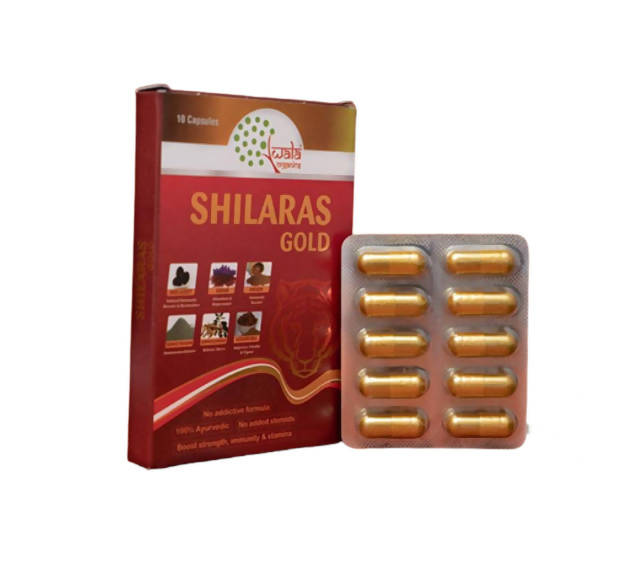 Wala Organics Shilaras Gold Capsules | Swadesiicart