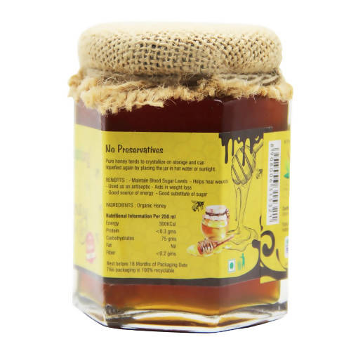 Nutriorg Organic Honey - Swadesiicart