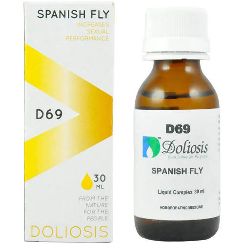 Doliosis Homeopathy D69 Spanish Fly Drops | Swadesiicart