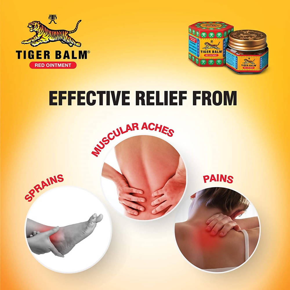 Tiger Balm Red Ointment - Swadesiicart
