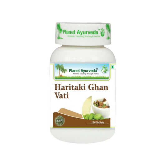 Planet Ayurveda Haritaki Ghan Vati - Planet Ayurveda