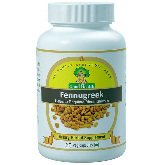 Sushrut Ayurved Good Health Fennugreek Veg Capsules - Sushrut Ayurved