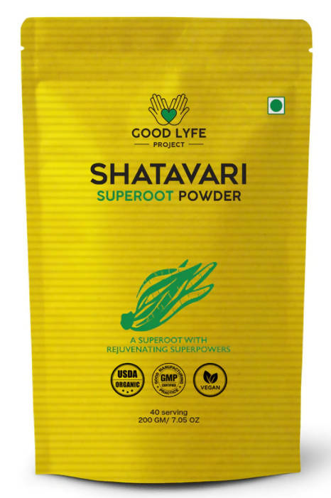 Good Lyfe Project Organic Shatavari Superoot Powder | Swadesiicart