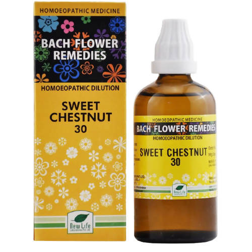 New Life Homeopathy Bach Flower Remedies Sweet Chestnut Dilution | Swadesiicart
