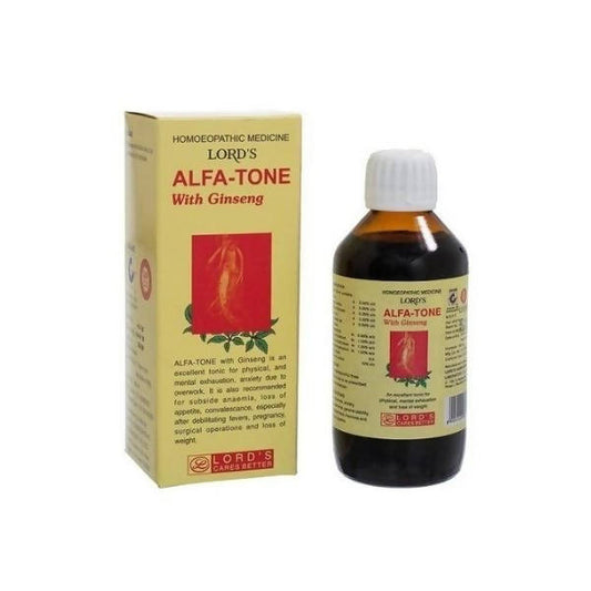 Lord's Homeopathy Alfa-Tone With Ginseng | Swadesiicart