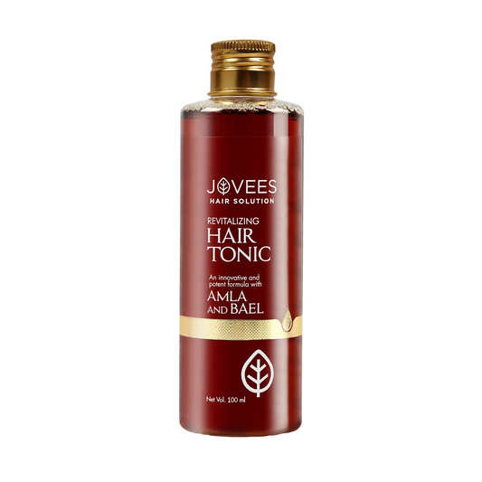 Jovees Revitalising Amla & Bael Hair Tonic For Long, Strong & Thick Hair - Swadesiicart