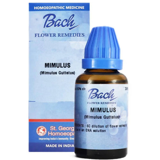 St. George's Bach Flower Remedies Mimulus Dilution | Swadesiicart