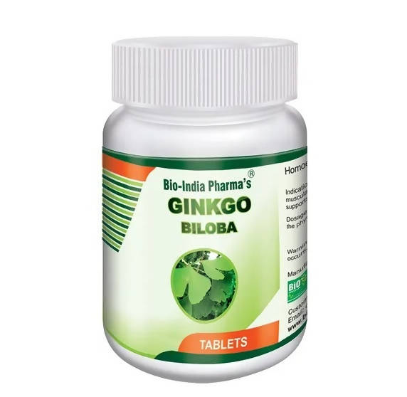 Bio India Homeopathy Ginkgo Biloba Tablets | Swadesiicart