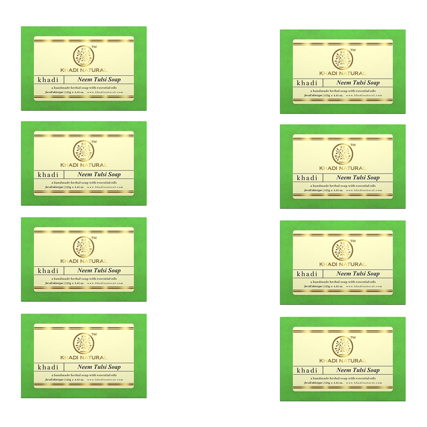 Khadi Natural Neem - Tulsi Soap - 125gm