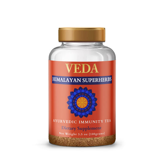 Veda Wellness Kadha - Diabetics Friendly, Fortified with Himalayan Superherbs For Cough & Cold | Swadesiicart
