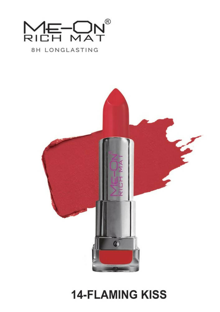 Me-On Professional Rich Mat Lipstick Shade 14 - Swadesiicart