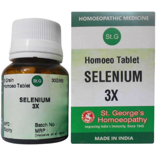 St. George's Homeopathy Selenium Tablets | Swadesiicart