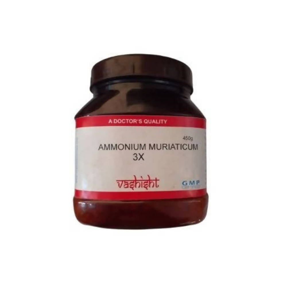 Vashisht Homeopathy Ammonium Muriaticum Tritration Tablets | Swadesiicart